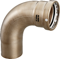 MegaPress-CuNi-90--Street-Elbow--P-x-FTG---Model-0516-1XL