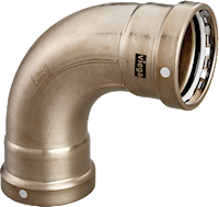 MegaPress-CuNi-90--Elbow--P-x-P---Model-0516XL