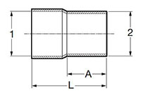 ProPress Adapter, FTG x FTG - Model 0113.1XL, 4013.3XL_dim