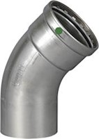 ProPress 316 Street Elbow 45°, P x FTG - Model 4026.1XL