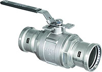 MegaPress Ball Valve 2-Piece, P x P - Model 4170XL