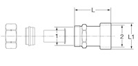 PureFlow ManaBloc Supply Adapter Zero Lead, CTS x Supply - Model V5032ZL_dim