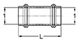 ProPress Coupling, P x P - Model 4015.5, 6015.5_dim